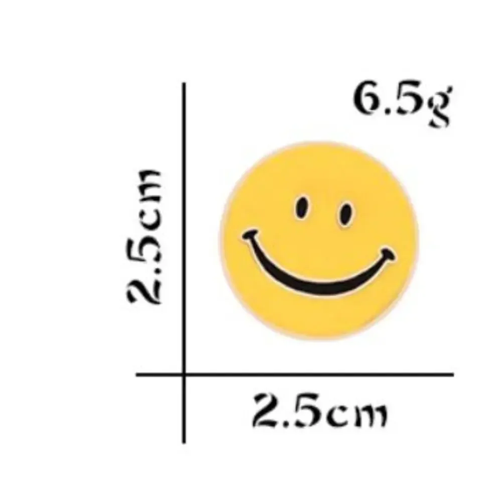 Smiling Face Emoji Pin Brooch